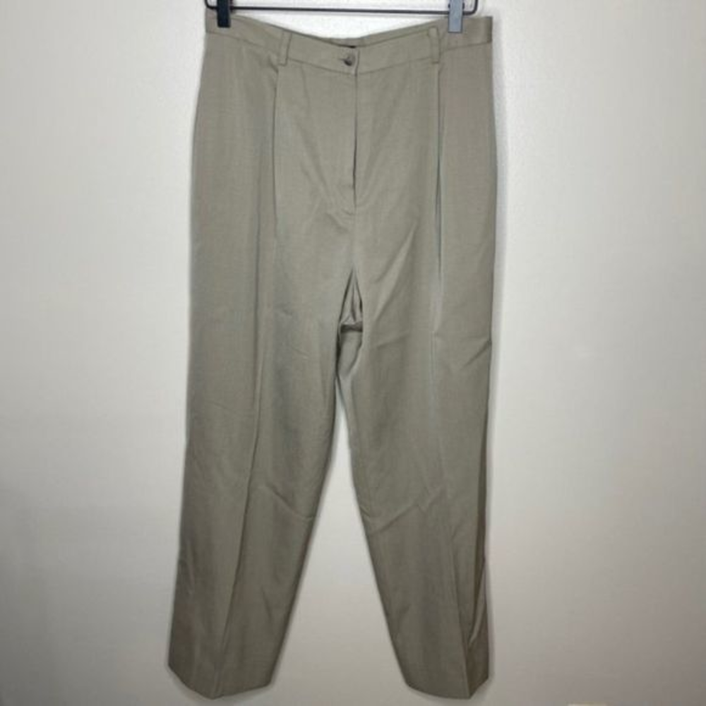 Brooks Brothers Light Brown Vintage‎ Look High Waist Pants